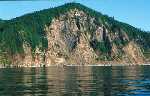 Uferformation am Baikalsee